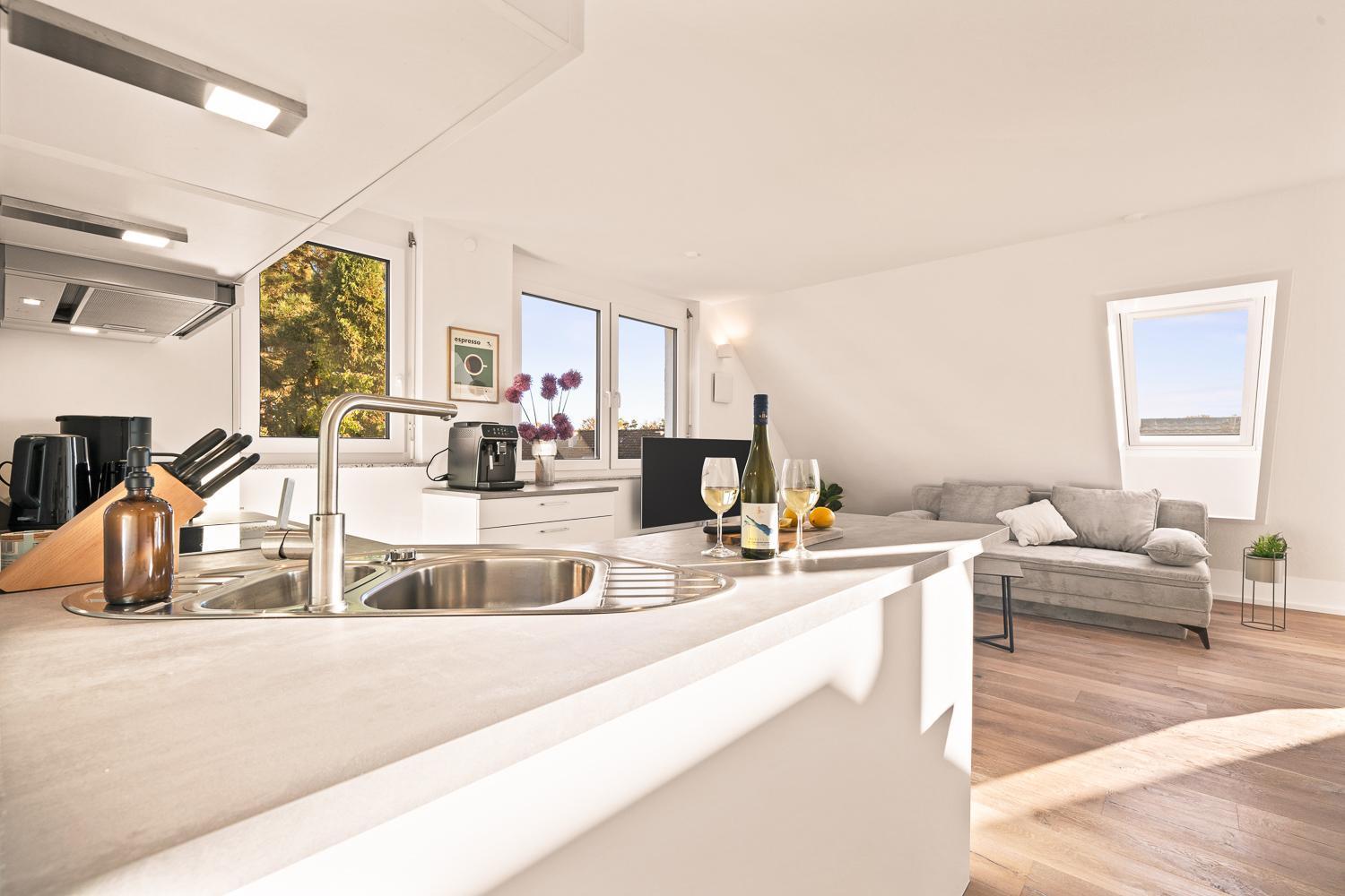 Seeliebe Maisonette In Direkter Seenaehe Friedrichshafen Luaran gambar